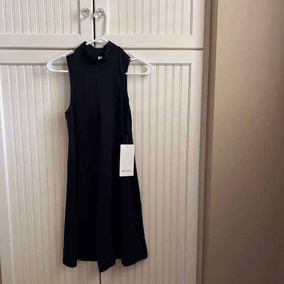 lululemon athletica Dresses & Skirts - NWT - Lululemon - Women's All Aligned A-line Dress - Color: Black - Size: 2